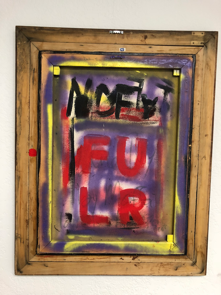 FULR - Acrylic on Board  - by Jeffrey Alan Moffat